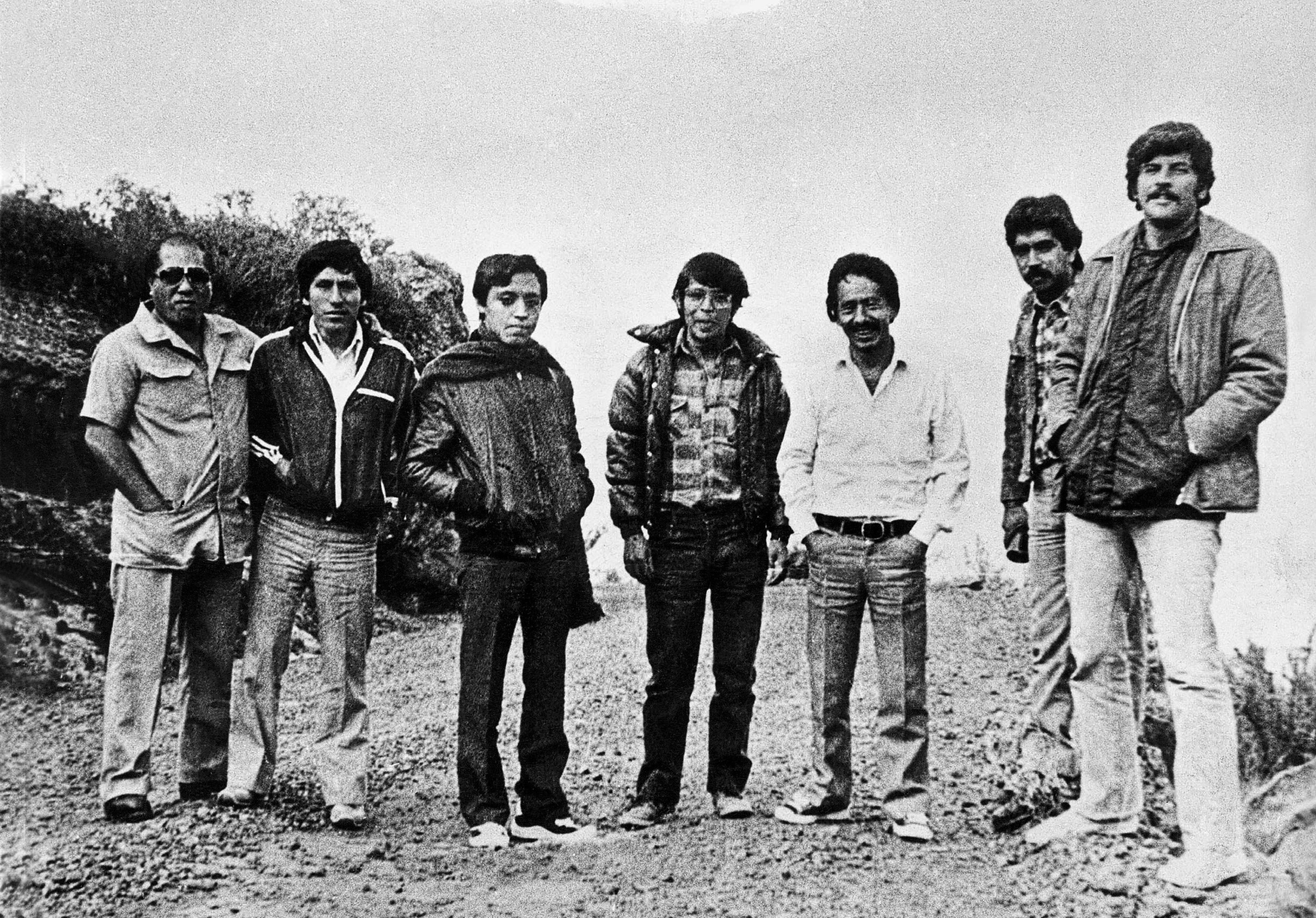 Jorge Sedano, Amador García, Jorge Luís Mendívil,Felix Gavilán, Pedro Sanchez, Willi Retto